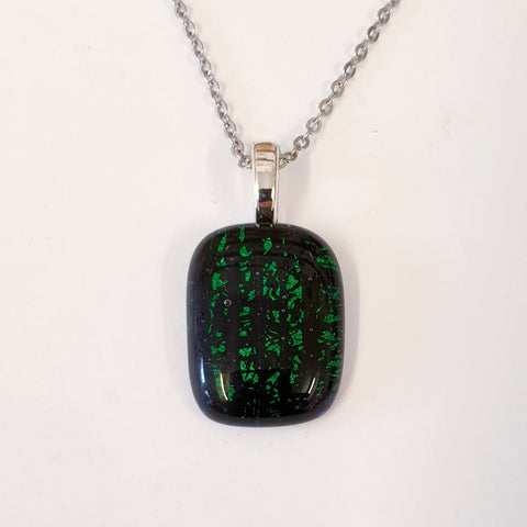 Inspired by The Matrix design dichroic pendant.