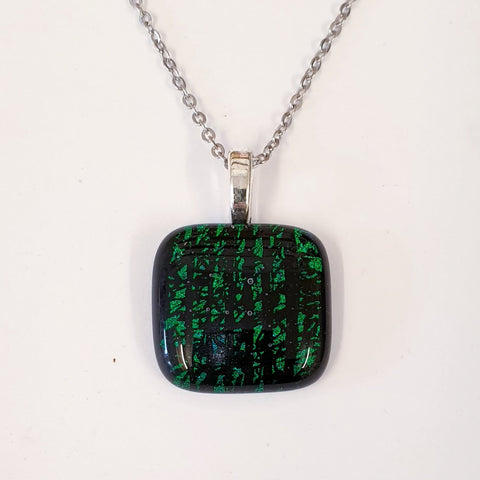 Inspired by The Matrix design dichroic pendant.