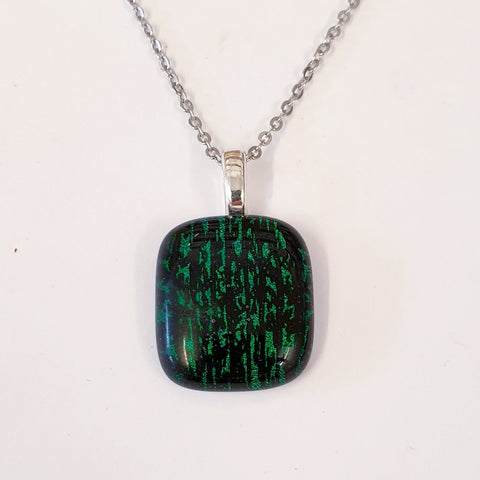 Inspired by The Matrix design dichroic pendant.