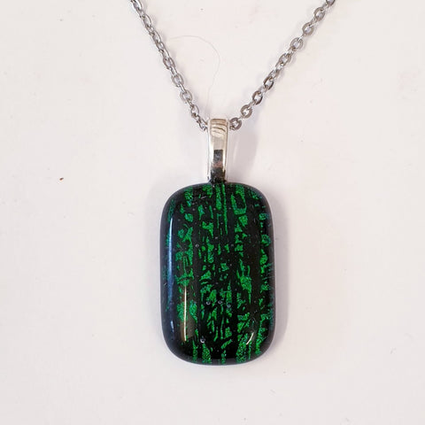 Inspired by The Matrix design dichroic pendant.