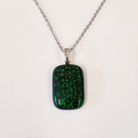 Inspired by The Matrix design dichroic pendant.